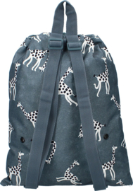 Kidzroom Stories Gymtas - Blauw - Giraf