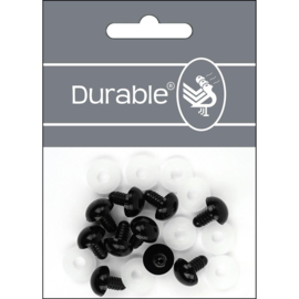 Durable Veiligheidsoog; rond; 15 mm; 10 stuks (5 paar)