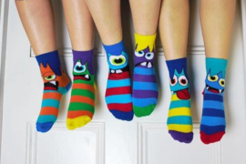 Odd Socks - The Stress Heads heren sokken 6 verschillende in een doos 39-46