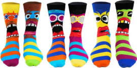 Odd Socks -  6 Heren Sokken - Funk You - Maat 39-46