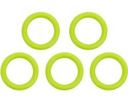 Plastic Ringetjes -  Zak à 5 stuks - Groen - 40 mm - 547