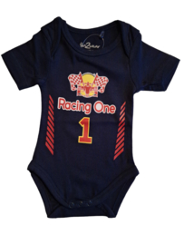 Fun2wear - baby- Formule 1 - Nr 1 - romper - korte mouw - 50/56