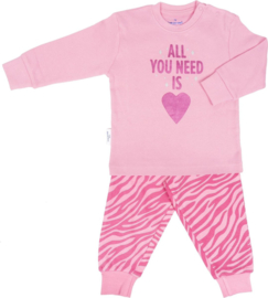 Frogs and Dogs - Pyjama All You Need - Roze - Maat 68 - Meisjes