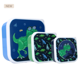 Vadobag Prêt Dino Snackbox en Fruitdoos - 3in1