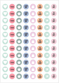 Studio Stationery - Stick it - Stickers - Bullet journal stickers - Planner stickers - Bullet journal stickers - Agenda stickers