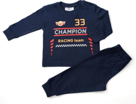 Fun2Wear - Pyjama Champion - Navy Blauw - Maat 98 - Jongens, Meisjes