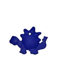 Dino bijtfiguur - donker blauw