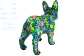 Pomme Pidou Spaarpot Spaarpot Bulldog Jack Gele Bloemen