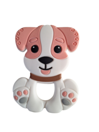 Hondje bijtfiguur roze