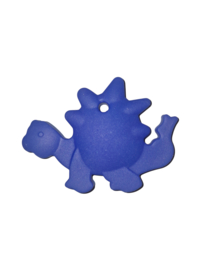 Dino bijtfiguur - donker blauw