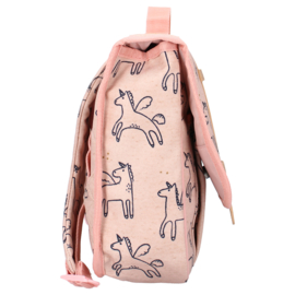 Kidzroom Beasties Schoolrugzak - Roze - Unicorn