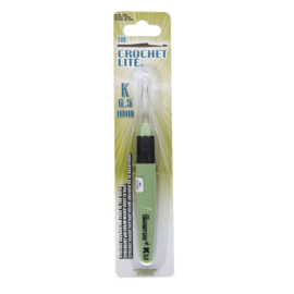 The Crochet Lite Haaknaald K 6,5 mm  - kleur groen