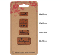  Opry Skai-leren labels handmade 