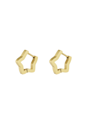 Yehwang - Basic ster oorbellen goud - klein