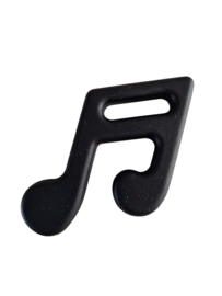 Muzieknoot bijtfiguur