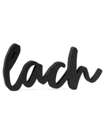 Zoedt - LACH van zwart hout