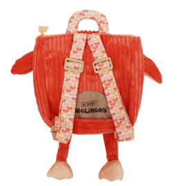 Corduroy rugzak Flamingo's de flamingo