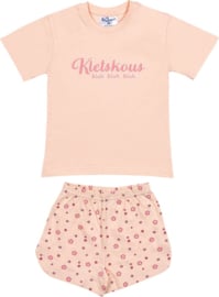 Fun2Wear - Shortama Kletskous - Roze - Maat 62