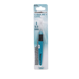 The Crochet Lite Haaknaald I 5,5 mm  - kleur blauw