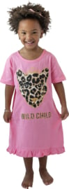 Fun2Wear - Wild Child nachthemd - Roze - Maat 92