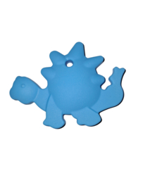 Dino bijtfiguur - licht blauw