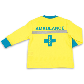Fun2Wear - Pyjama Ambulance Geel - Geel - Maat 68 - Jongens
