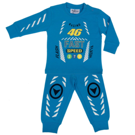 Funderwear - Pyama - Blauw - Racing = Maat 62 - Jongen