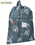 Kidzroom Stories Gymtas - Blauw - Giraf