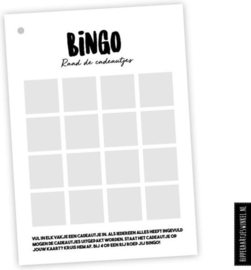 Hippe Kaartjes -Babyshower - Invulkaarten - Babyshowerboek meisje - Babyshowerspelletjes - Invulboek roze - 20 personen