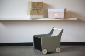 LOOPWAGEN - HOUT - MINT