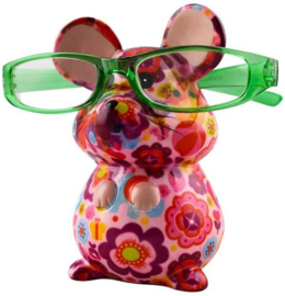 Pomme pidou Muis Martha | Brilhouder | Small | Pink Elephant Parade