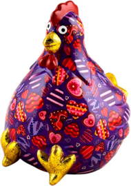 Pomme Pidou Spaarpot Kip Claire Medium 002 (17x14x18cm - Keramiek)