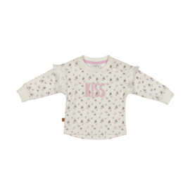 Frogs and Dogs - Winter Flower Shirt Kiss - Maat 50 - Meisjes