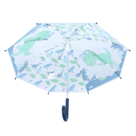 Prêt Rainy Days Paraplu - Blauw - Dino