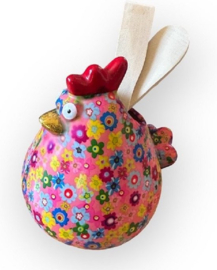Pomme Pidou - Kip Matilda - Keukenhulphouder - Roze