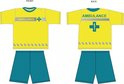 Fun2Wear - Shortama Ambulance -  Maat 74