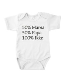 50% mama 50%papa