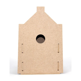 3D Vogelhuisje MDF 4mm Trap 210x140x80mm