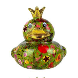 Pomme Pidou Spaarpot Eend Ducky Standaard 002 (14x14x14cm - Keramiek)