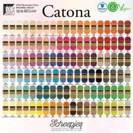 Scheepjes Catona 50 gram -  114 Shocking Pink