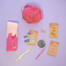 OPRY SKAI-LEREN LABELS MADE BY MAMA - licht groen