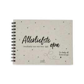 Zoedt - Invulboekje voor de allerliefste opa