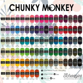 SCHEEPJES CHUNKY MONKEY  100G - 1029 RUST