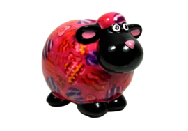 Pomme Pidou Schaap Giselle - Spaarpot - Medium - Magicalpink Hearts In Love