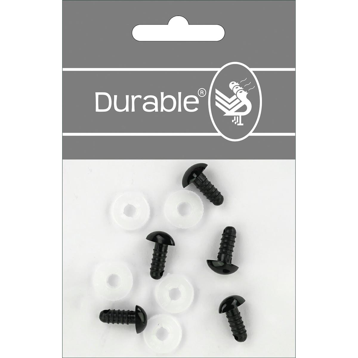 Durable Driehoeksneus veiligheidsneus 15x9mm, kaart à 5 stuks