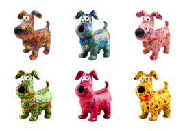 Pomme Pidou Spaarpot Hond Hugo Medium 001
