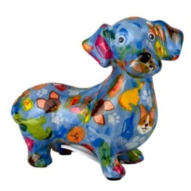 Pomme Pidou - Spaarpot - Hond - Teckel Dennis - Small