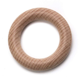 Beukenhouten ring 70 mm