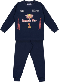 Fun2Wear - Pyjama Driver 1 - Navy Blauw - Maat 80