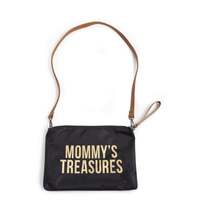 Childhome - Childhome Mommy clutch black/gold Mommy clutch back/gold